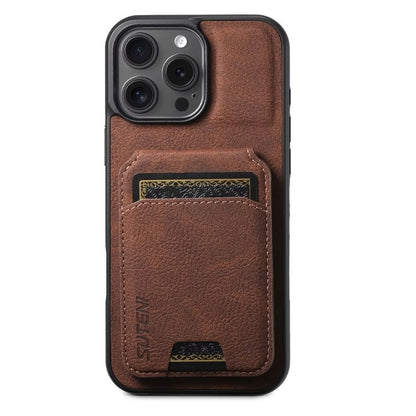 Premium-Leder-Wallet-Hülle – MagSafe-kompatibel (iPhone 12–17)