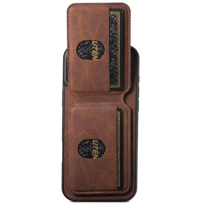 Premium-Leder-Wallet-Hülle – MagSafe-kompatibel (iPhone 12–17)