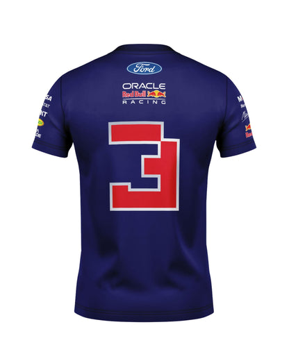 Camiseta Algodão Max Verstappen Red Bull 2026