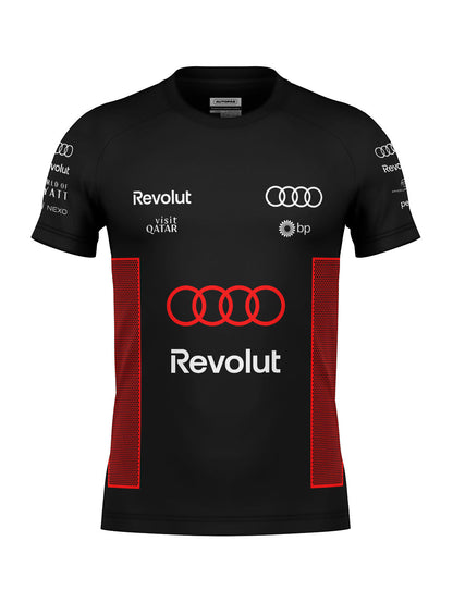 Camiseta Audi Bortoleto Torcida 2026 Algodão Preto