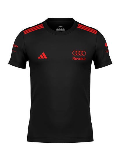 Camiseta Algodão Equipe Audi Edição Red & Black