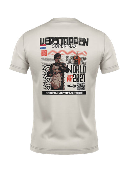 Camiseta Max Verstappen Edição Especial QR Code