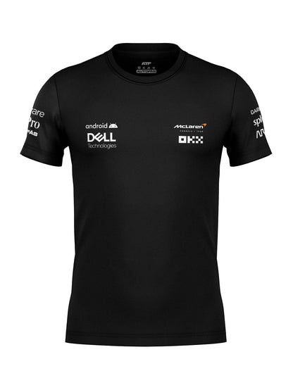 Camiseta Algodão Mclaren 2024 Preta