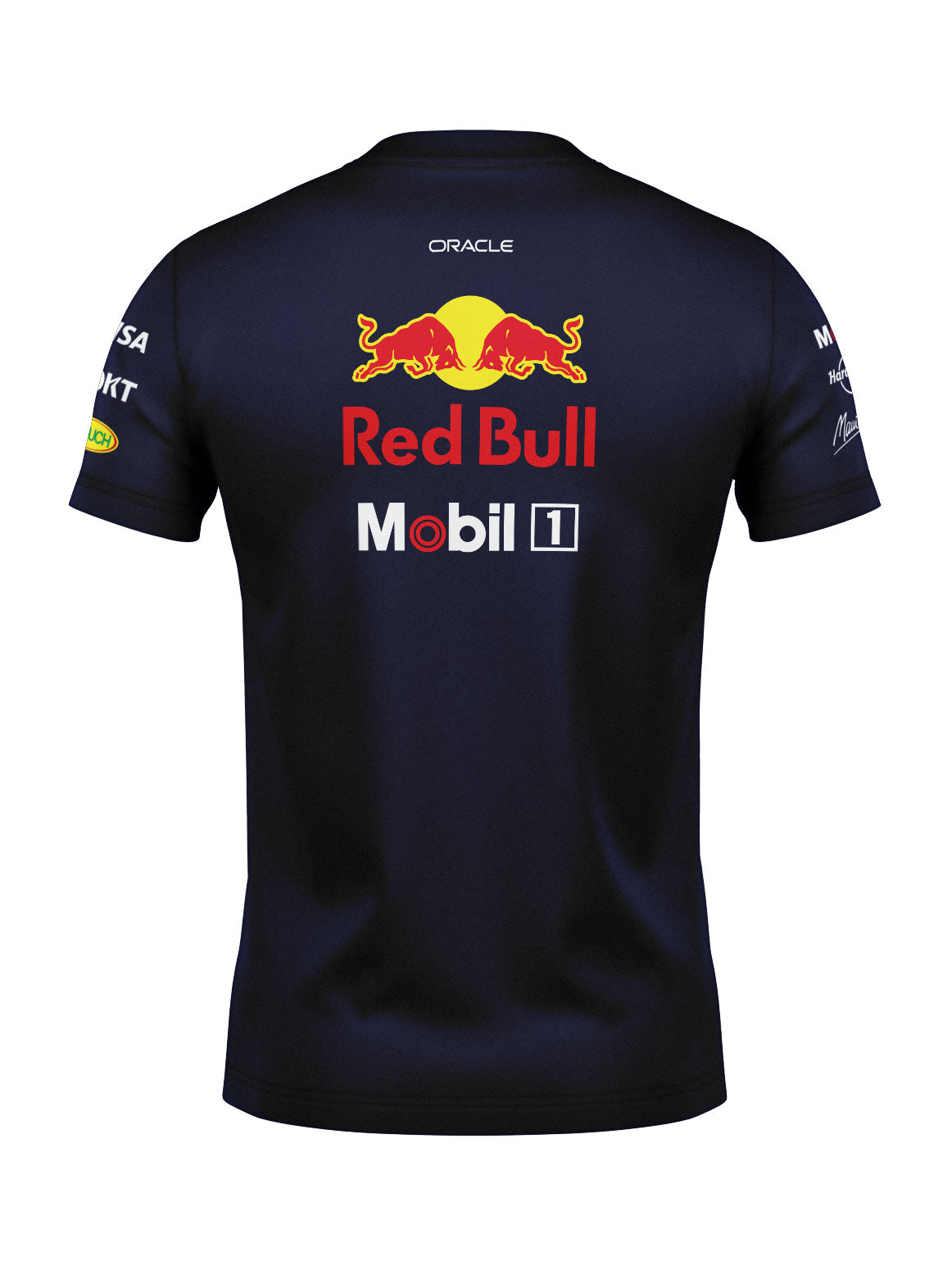 Camiseta Algodão Red Bull Equipe Azul Marinho 2025