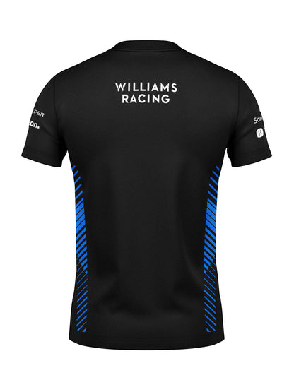 Camiseta Algodão Williams Equipe Preto 2025
