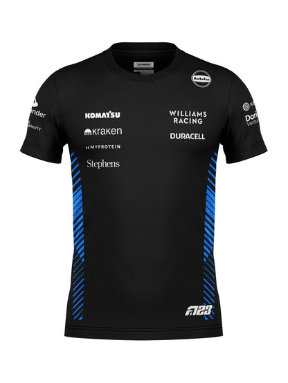 Camiseta Dryfit Williams Alex Albon Preto 2025