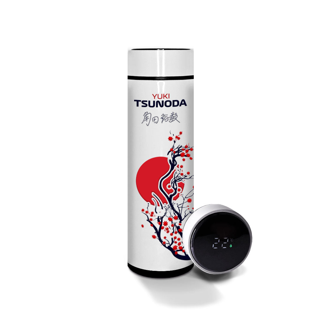 Garrafa Térmica Yuki Tsunoda Branca