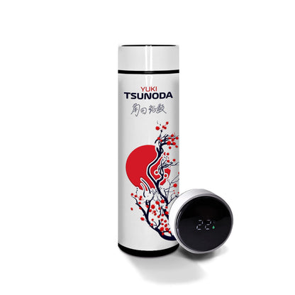 Garrafa Térmica Yuki Tsunoda Branca