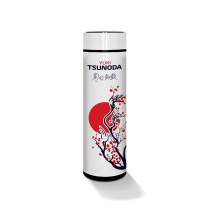 Garrafa Térmica Yuki Tsunoda Branca