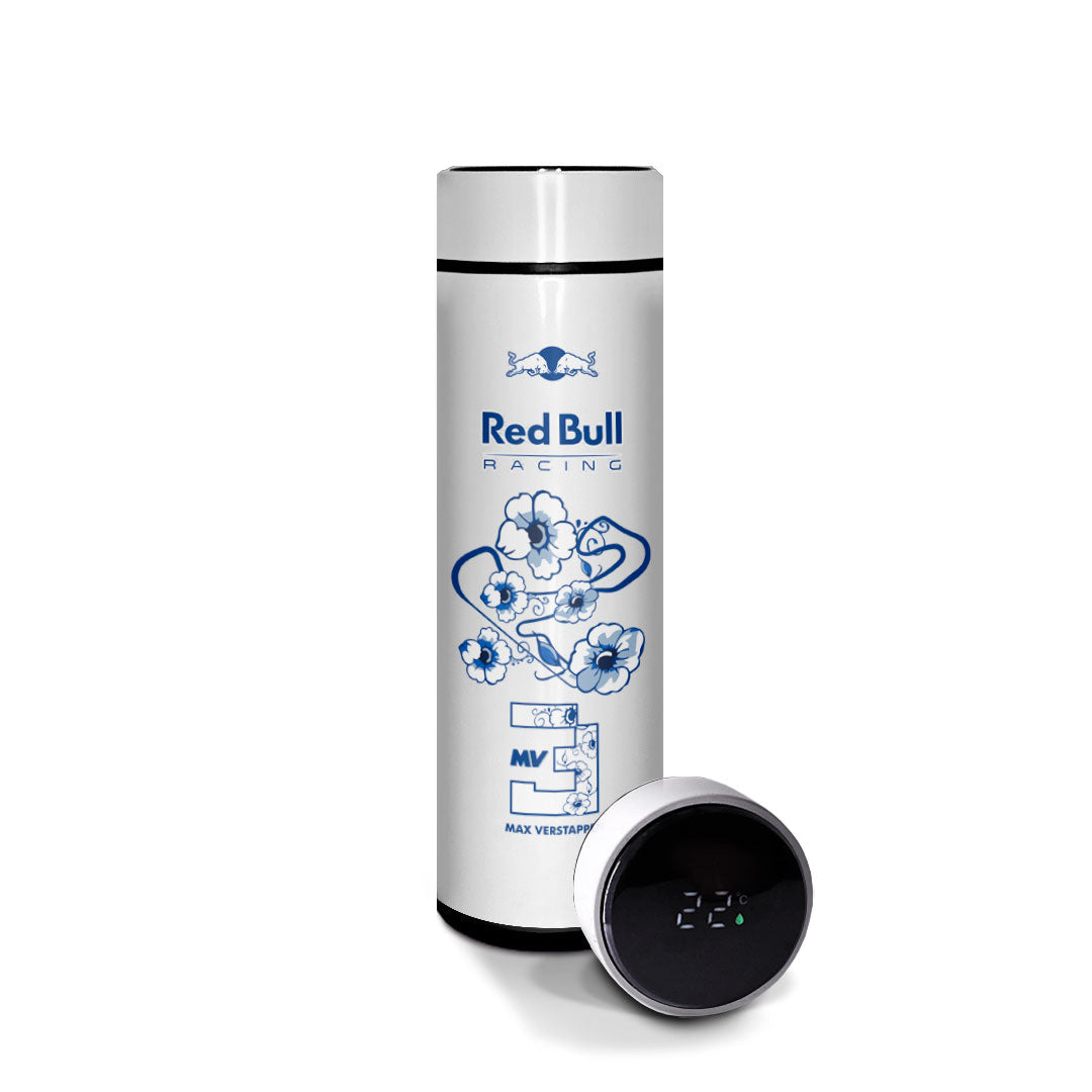 Garrafa Térmica Red Bull Max Verstappen Branca