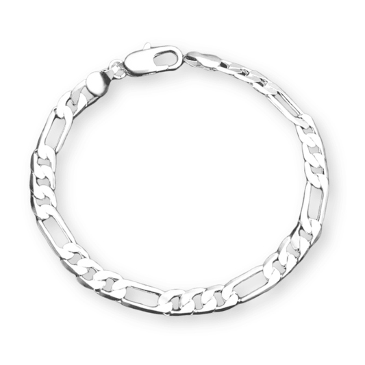 925er Silber Italien Armband mit 4 mm Zirkonia