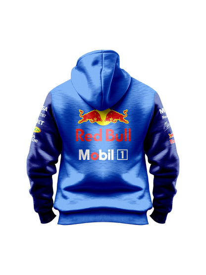 Moletom Canguru Red Bull Racing 2026 Azul