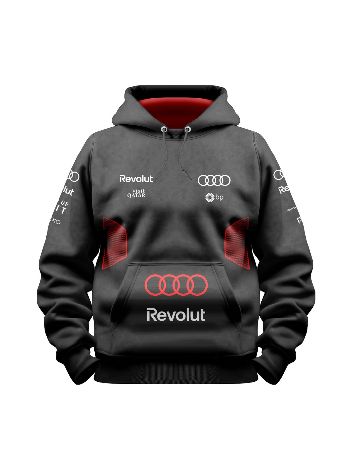 Moletom Canguru Audi F1 2026 Preto