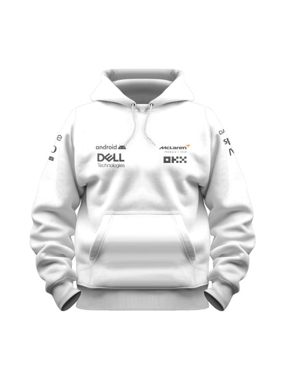 Moletom Canguru McLaren Branco 2024