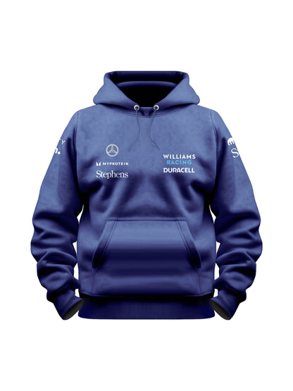 Moletom Canguru Williams Azul Marinho Carlos Sainz