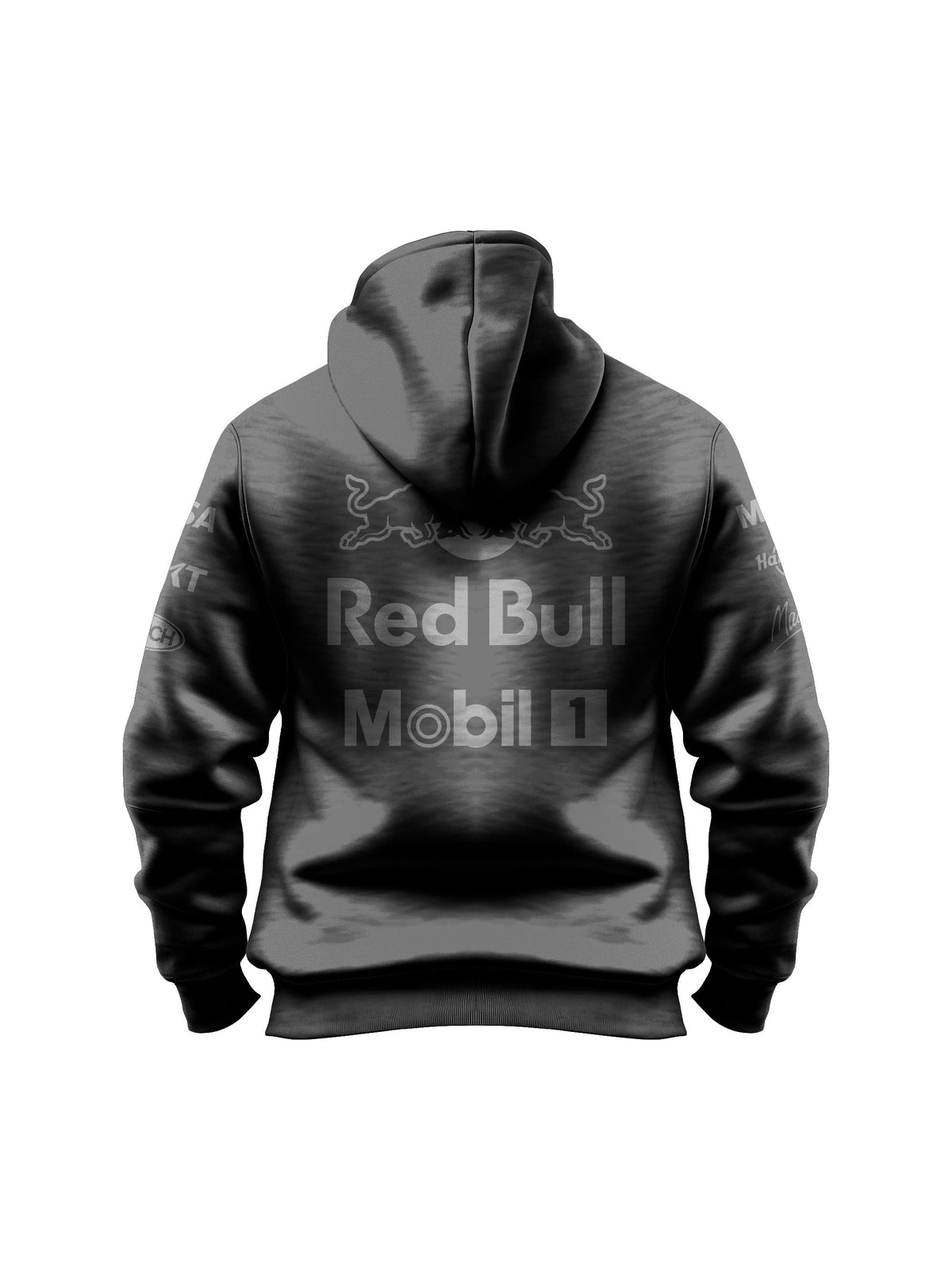 Moletom Redbull Equipe All Black 2025 Preto