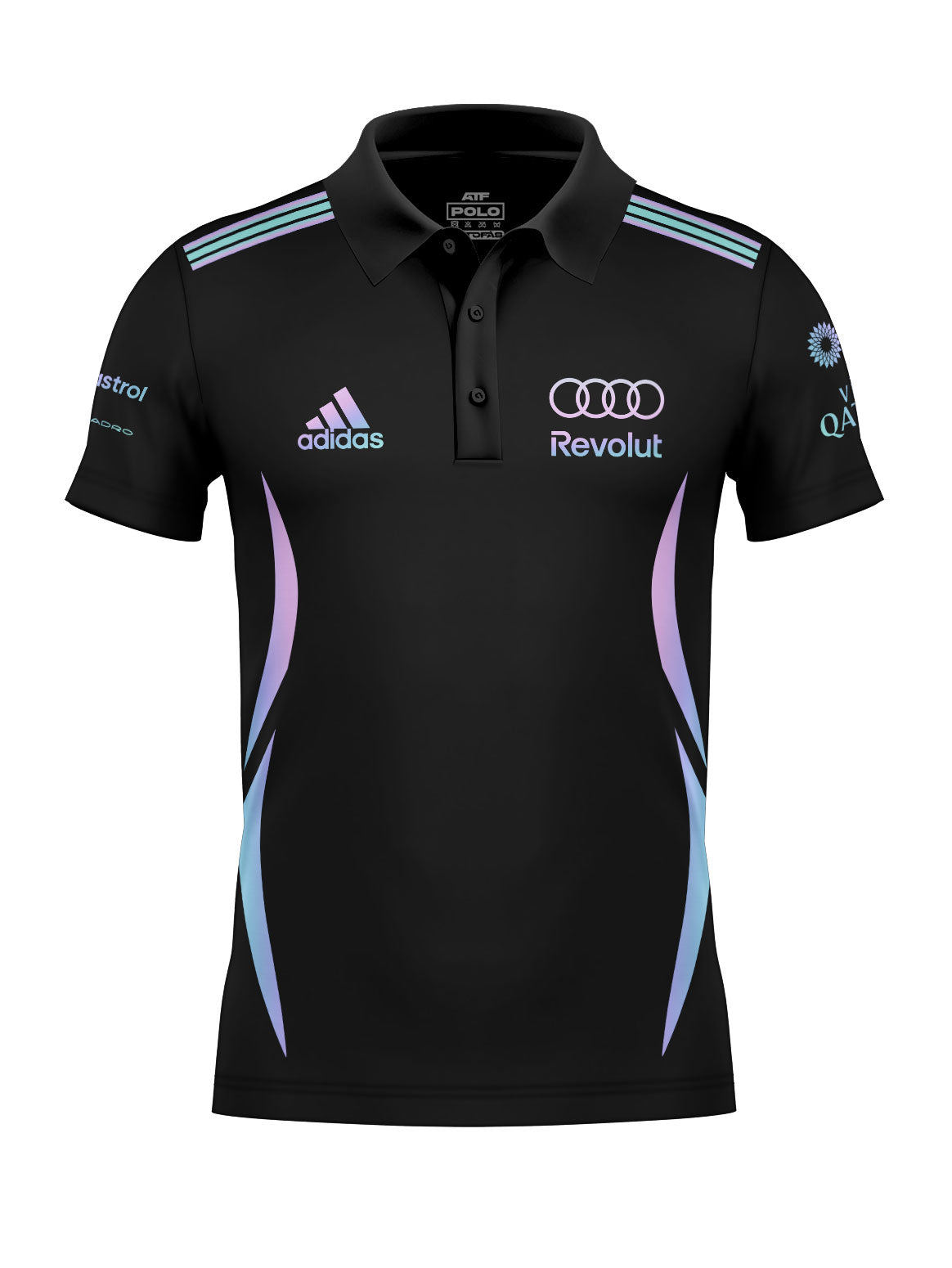 Camisa Polo Audi Equipe 2026 Edição Miami Preta