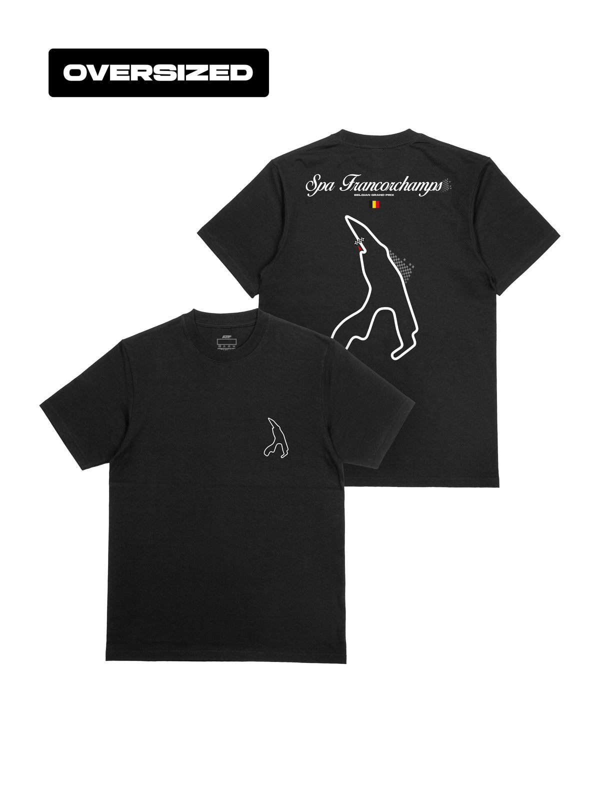 Camiseta Oversized Coleção Legends Tracks - Suzuka