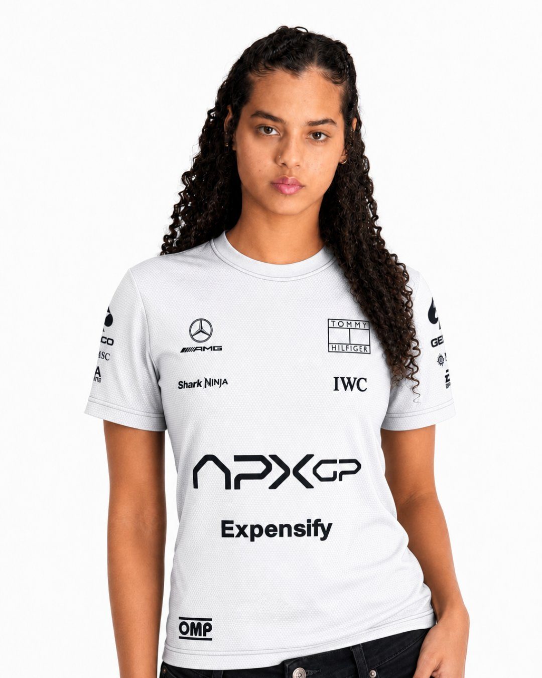 Camiseta Dryfit Filme F1 APXGP Branco