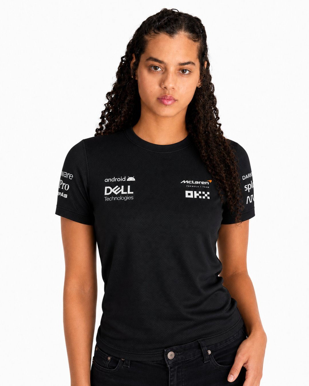 Camiseta DryFit Mclaren 2024 Preta