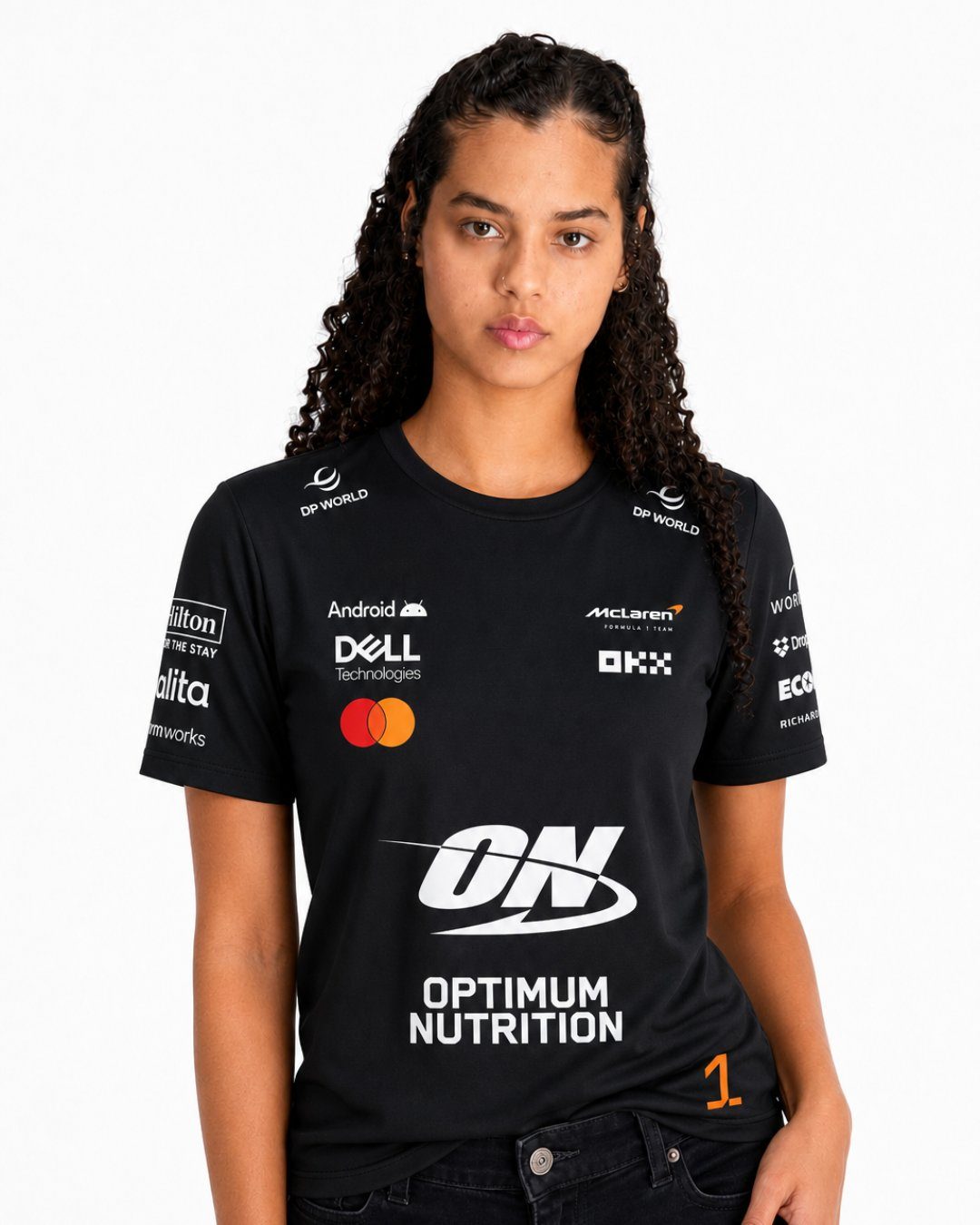Camiseta Lando Norris Mclaren F1 2026 Algodão