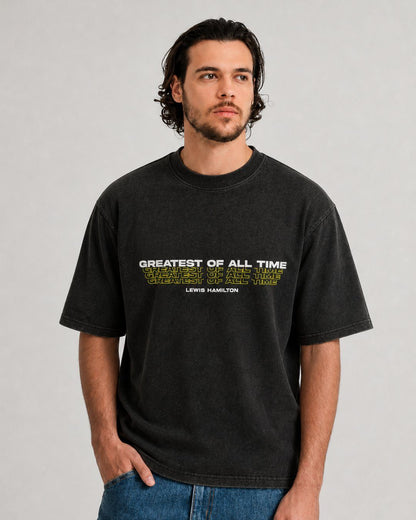 Camiseta Lewis Hamilton Brasil 2021 Moments Oversized