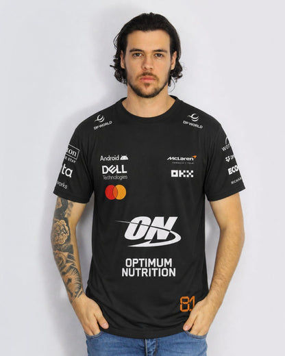 Camiseta Oscar Piastri Mclaren F1 2026 Algodão