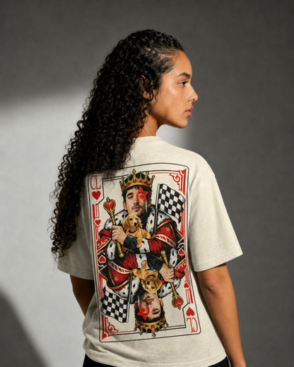 Camiseta Oversized Charles Leclerc Card Edition