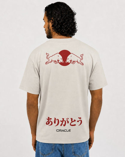 Camiseta Red Bull Turquia 2021 Off White Algodão